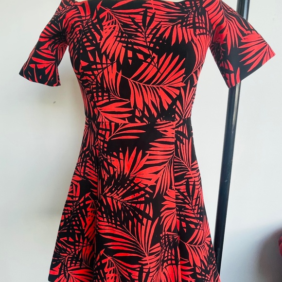 Tropical Pattern Dress - Picture 1 of 3